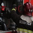 МЧС тушили пожар в гриль-баре по улице Советской в Витебске
