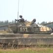 На полигоне под Борисовом проходят стрельбы танкового батальона 120-й механизированной бригады