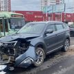 ДТП на Уманской в Минске: водитель не пропустил встречную машину