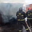 Спасатели потушили пожар на Лепельском ремонтно-механическом заводе