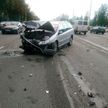 ДТП возле Восточного кладбища в Минске: столкнулись три машины, пострадали трое