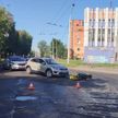 Легковушка сбила мотоциклиста в Минске