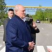Александр Лукашенко посещает Костюковичский район