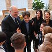 Александр Лукашенко встретился с участниками детского «Евровидения»