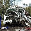 Фура врезалась в пассажирский автобус под Ярославлем: не менее 7 человек погибли