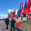В Бухенвальде около мемориального комплекса сняли белорусский флаг
