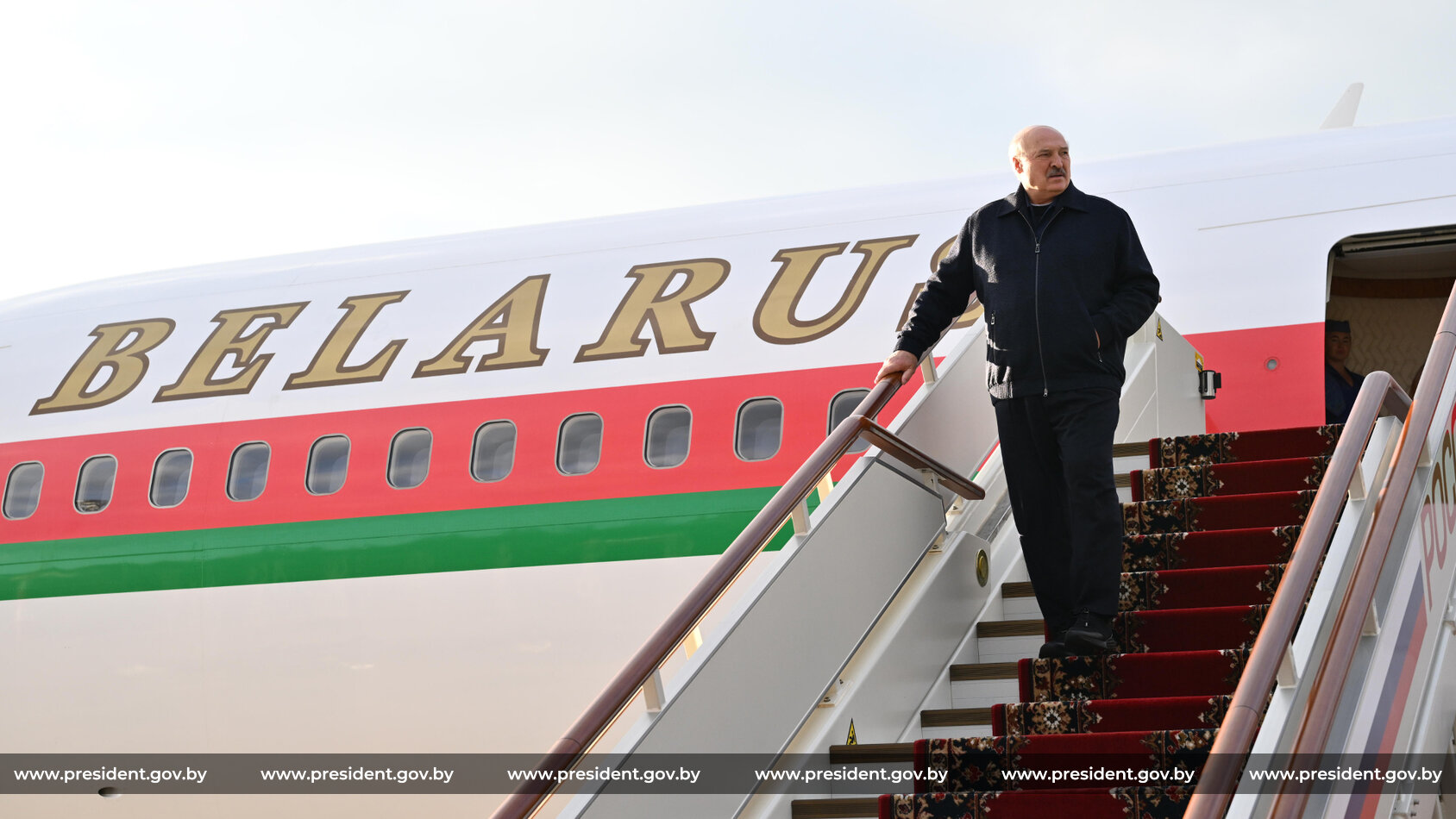 Александр Лукашенко прибыл в Россию с рабочим визитом
