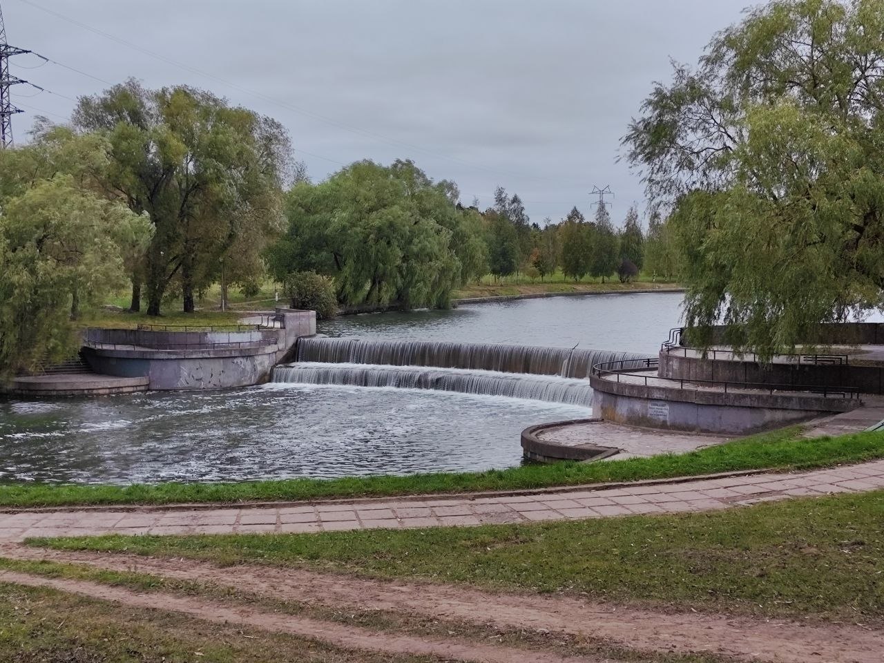 водопады в Минске