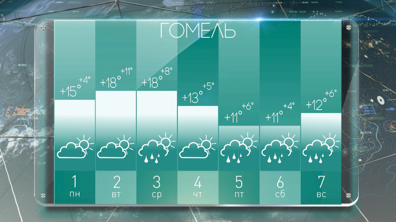 Погода в гомеле на 3